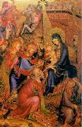 unknow artist The Adoration of the Magi painting